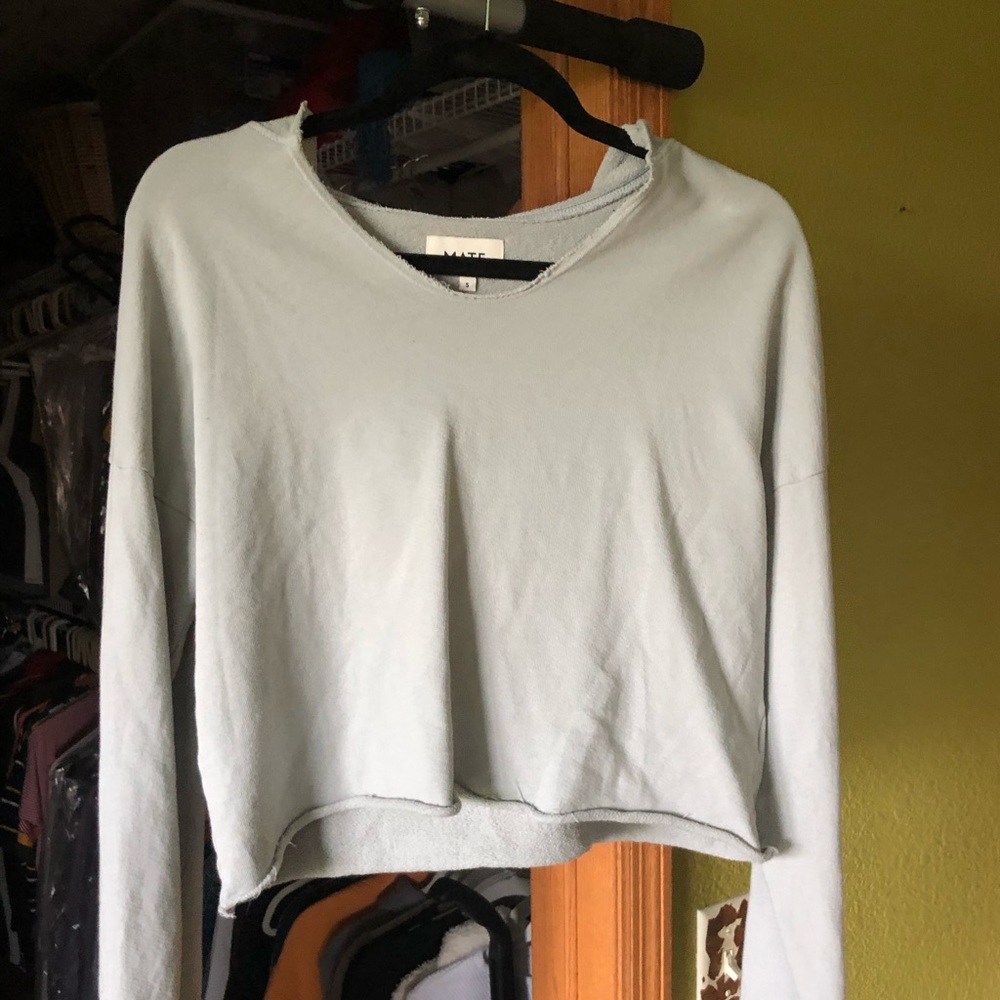 Mate the Label Davey Cropped Hoodie